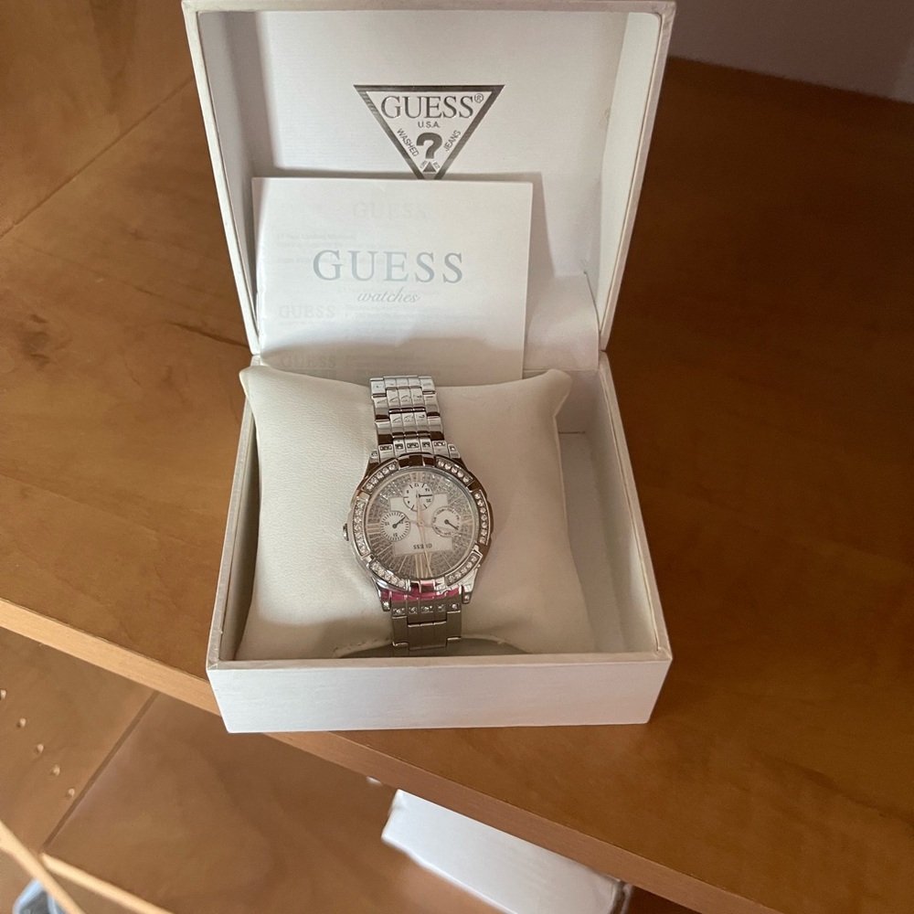 GUESS Silver Men's Watch